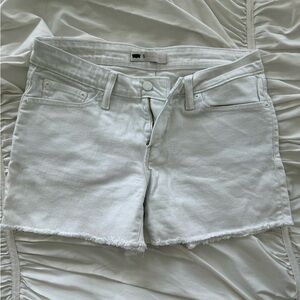 Levi’s Women's White Denim Shorts